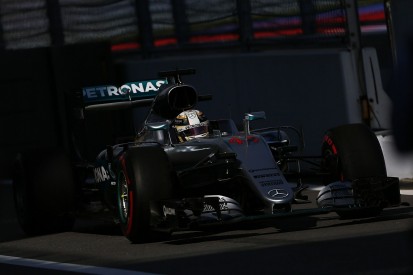 Mercedes' Hamilton bemoans lack of grip during Russian GP practice