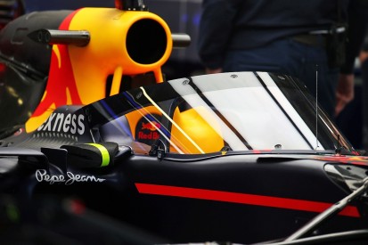 First image of Red Bull F1 cockpit canopy at Russian Grand Prix