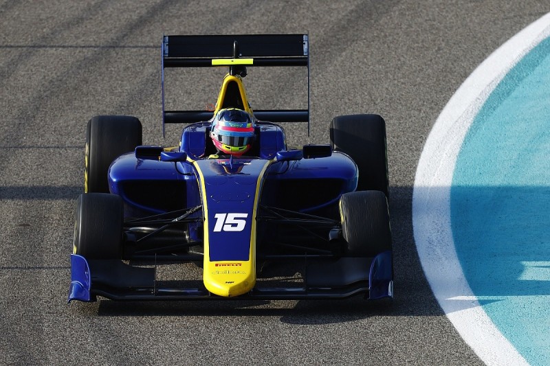 Ferdinand Habsburg tops final day of GP3 testing in Abu Dhabi