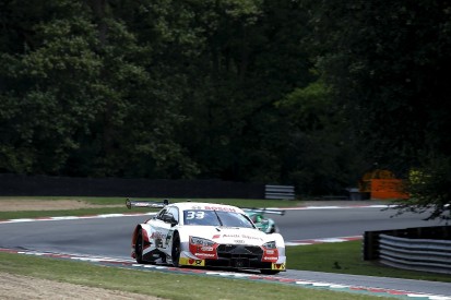 "Sharp stone" parc ferme puncture hurt Rast's Brands DTM race stint