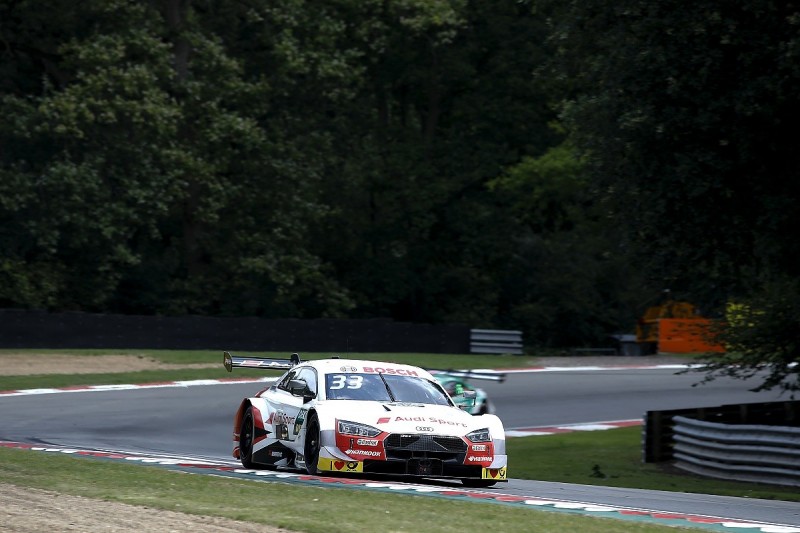 "Sharp stone" parc ferme puncture hurt Rast's Brands DTM race stint