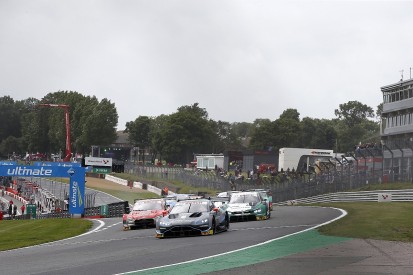 Paul di Resta questions penalty after leading for Aston at Brands