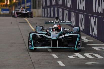 Formula E Hong Kong: Jaguar's Evans leads practice, Buemi hits wall