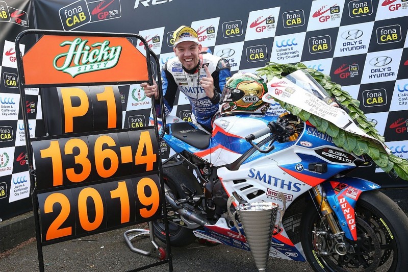 Ulster GP SBK winner Hickman: Record lap testament to new BMW bike