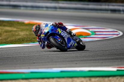 Rins feared tyre would "explode" in MotoGP Czech GP