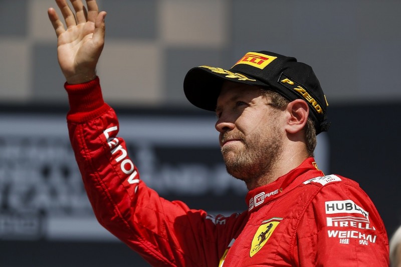 Unhappy Ferrari driver Vettel rates his Formula 1 season 5/10 so far