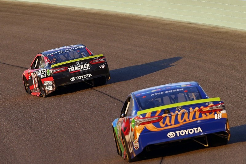 NASCAR champion Truex: 'Awesome' to beat Busch/Gibbs with their kit