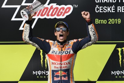 Marquez eases to Brno MotoGP win ahead of Dovizioso