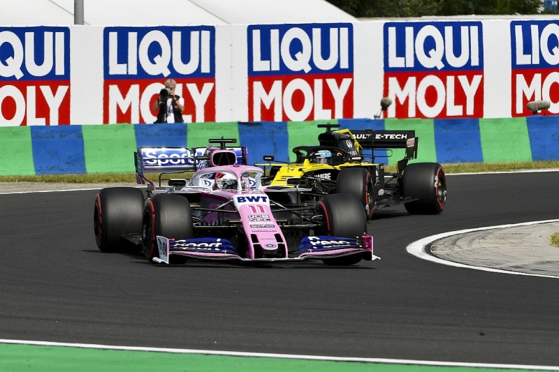 Perez: Late Ricciardo Hungary F1 Q1 pass attempt "disrespectful"