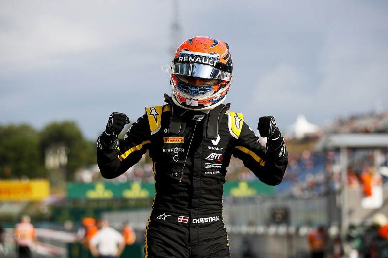 Hungary F3: Lundgaard holds off Fewtrell to seal lights-to-flag win