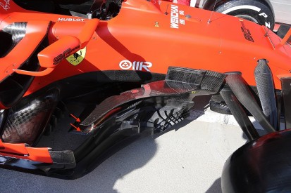 Hungarian GP: Ferrari adds 'boomerang' wings to F1 bargeboards