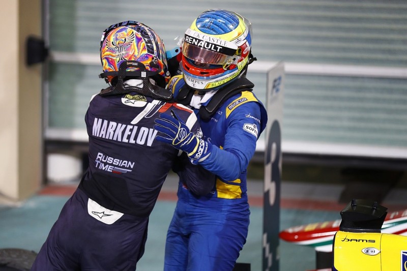Abu Dhabi F2: Renault development driver Rowland wins feature race