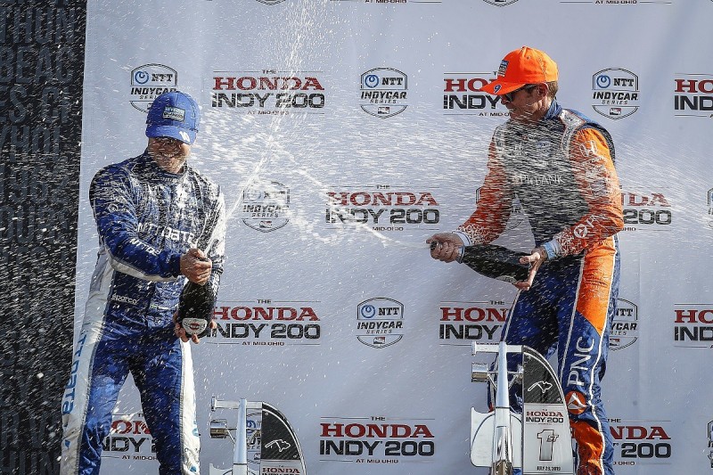 Racing IndyCar team-mate Dixon "playing with fire" - Rosenqvist
