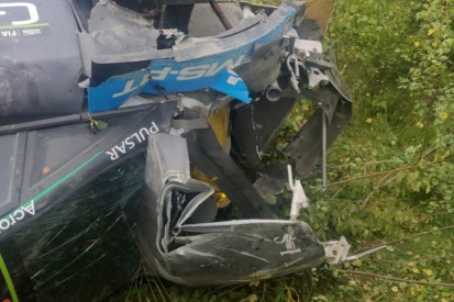 Paddon ruled out of WRC return on Rally Finland after test crash