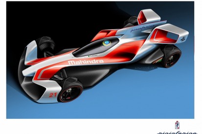 Mahindra reveals Pininfarina-designed Formula E concept cars