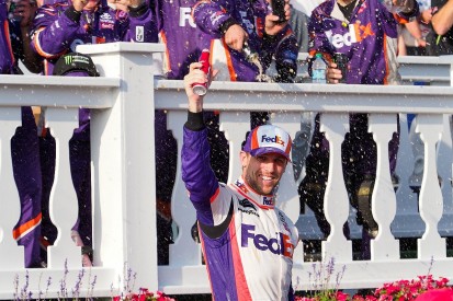 NASCAR Pocono: Hamlin leads JGR 1-2-3 ahead of Jones and Truex Jr