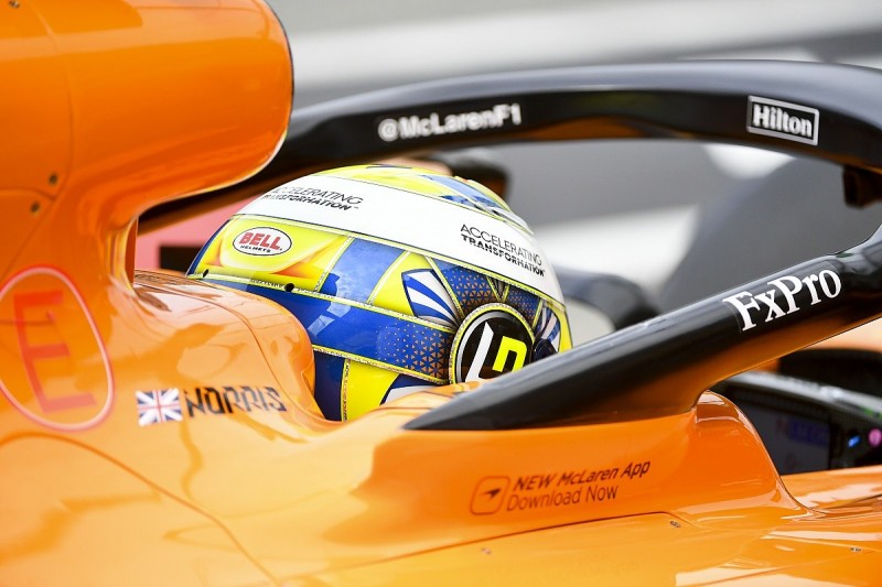 Norris: I let myself, McLaren down for the first time in Germany Q1