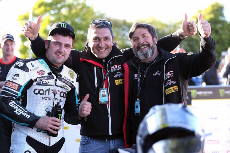 Injured Dunlop makes winning return at Armoy Road Races