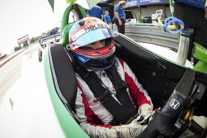 IndyCar Mid-Ohio: Herta tops practice running, Newgarden crashes