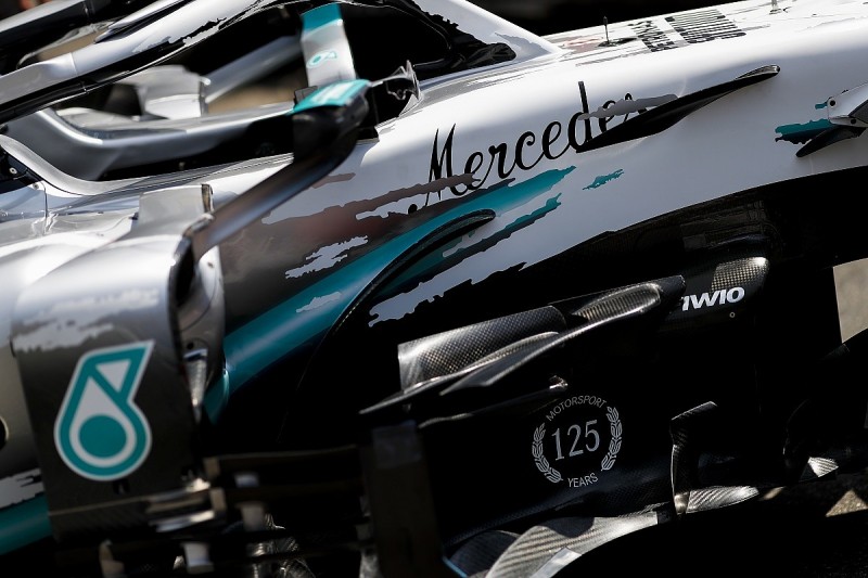 The German GP updates beneath Mercedes F1 team's anniversary livery
