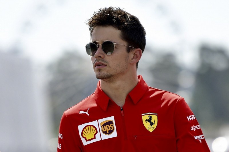 Leclerc was "intimidated" by adapting Ferrari F1 car to himself