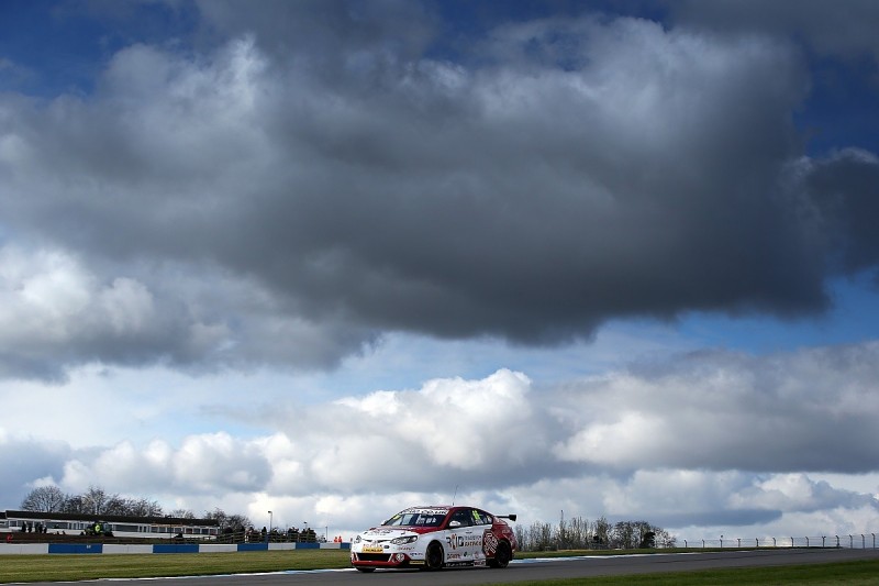 MG's Josh Cook sets Donington Park BTCC practice pace