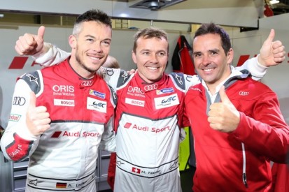 Audi ends Porsche's WEC pole streak at wet Silverstone