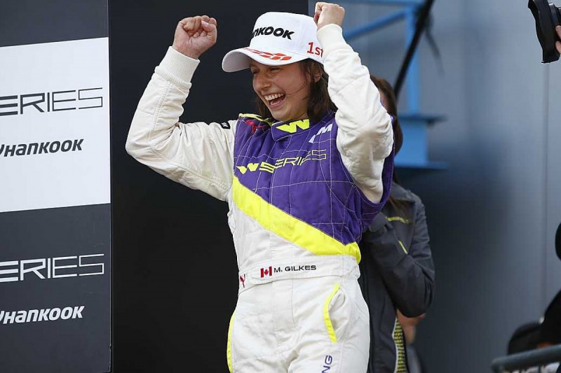 Megan Gilkes wins reversed grid Assen W Series race from pole