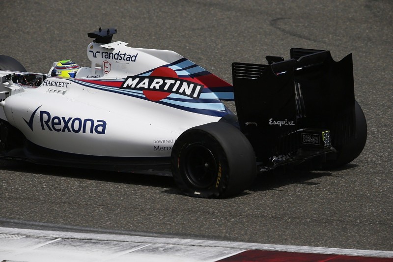 Massa's Chinese GP practice tyre blows due to Williams set-up error