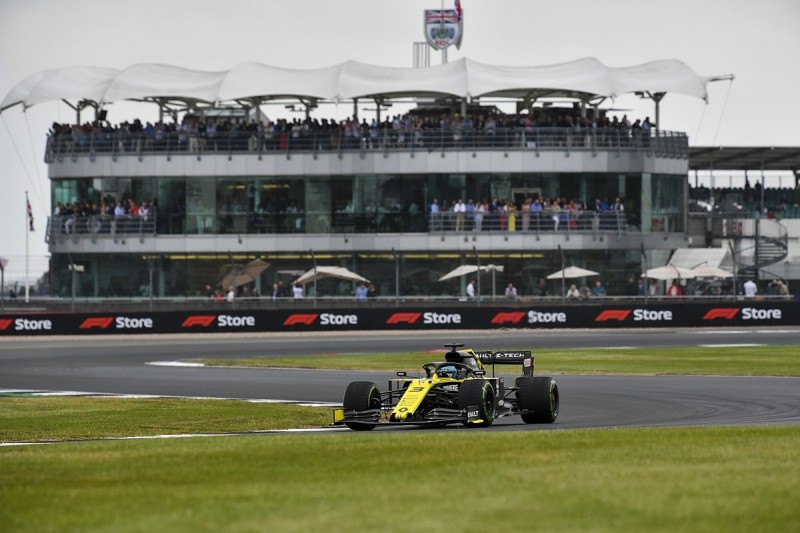 Ricciardo Silverstone corner bump MotoGP worry known pre-F1 weekend
