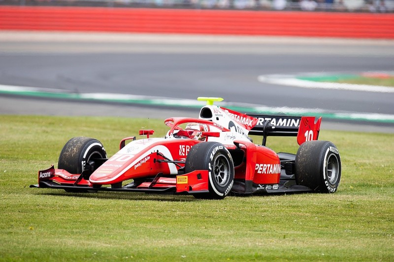 F2's Michel regrets Gelael's last-minute Silverstone penalty change