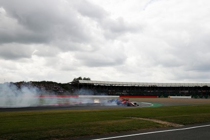 Vettel hoped to "sneak back" past Verstappen before Silverstone crash