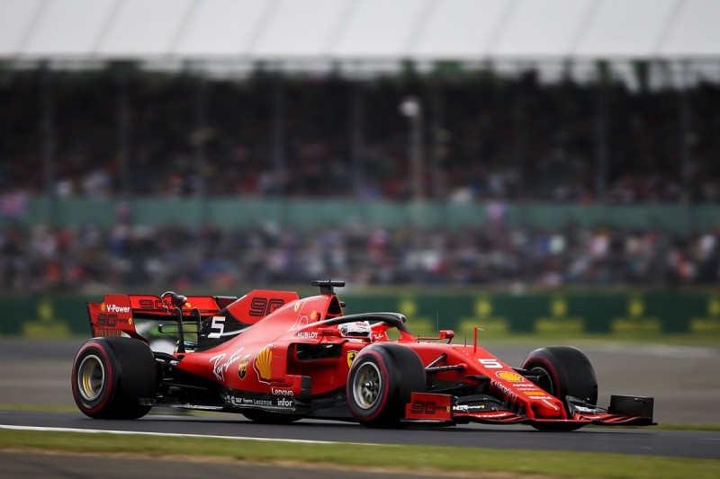 Vettel "couldn't get on top" of Ferrari car in British GP qualifying