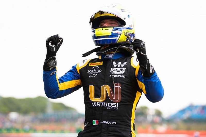 Silverstone F2: Ghiotto beats Latifi for maiden feature race win