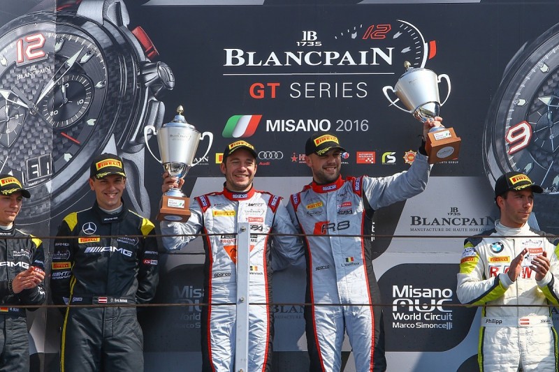 WRT Audi resists HTP Mercedes for Misano Blancpain GT Sprint win
