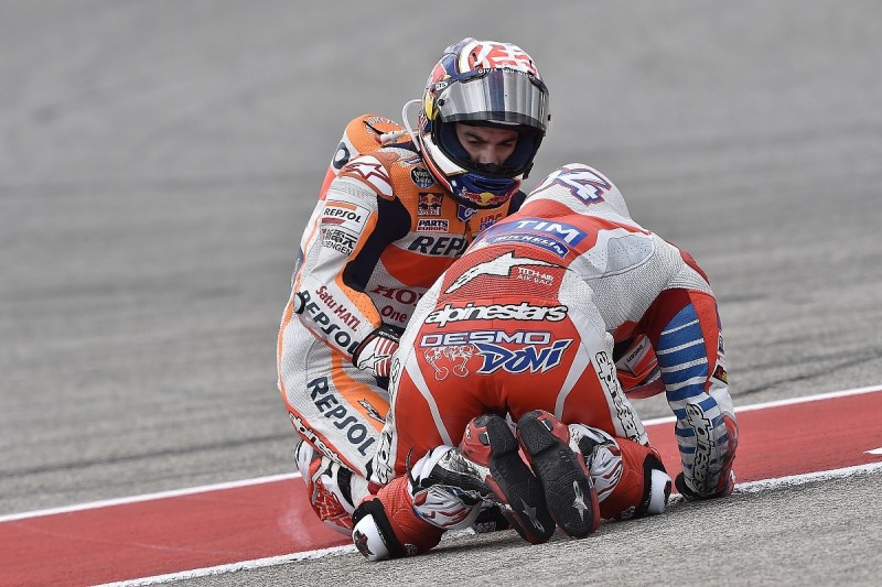 Pedrosa apologises to Dovizioso for Austin MotoGP mistake
