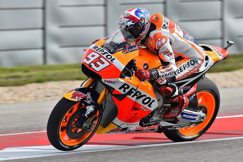 Marc Marquez continues to top Austin MotoGP practice for Honda