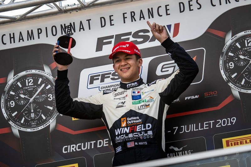 Promoted: Winfield driver victorious in Ledenon French F4 race