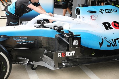 British GP: Williams reveals new F1 bargeboard package at Silverstone