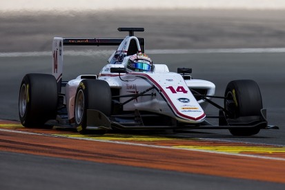 Matthew Parry leads Friday's GP3 Series test at Valencia