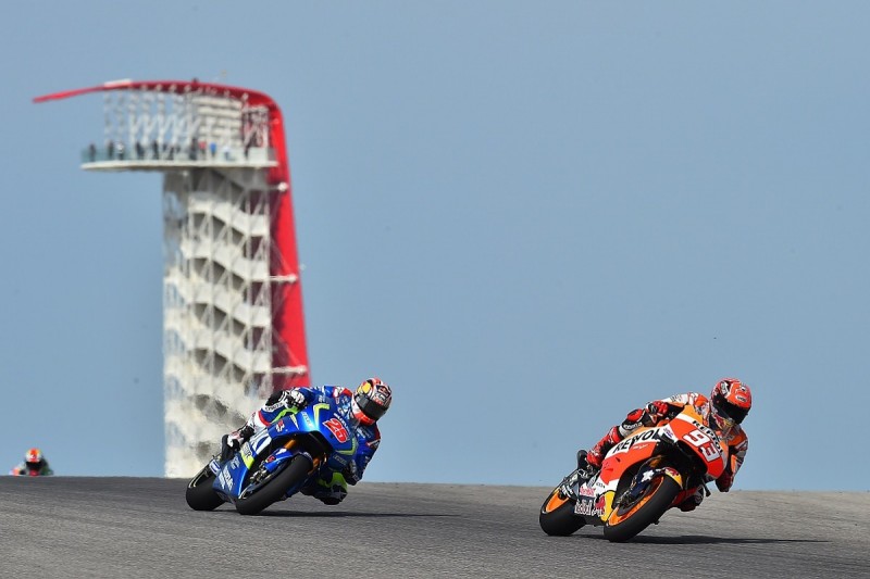 Marc Marquez starts Austin MotoGP weekend on top in practice