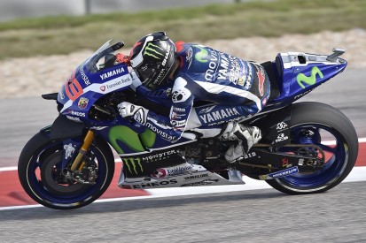 Yamaha's Lorenzo slowed by engine problem in Austin MotoGP practice