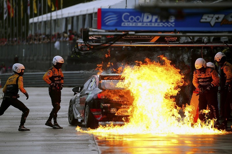 DJR Team Penske tipped off Supercars rival Triple Eight to pitlane fire