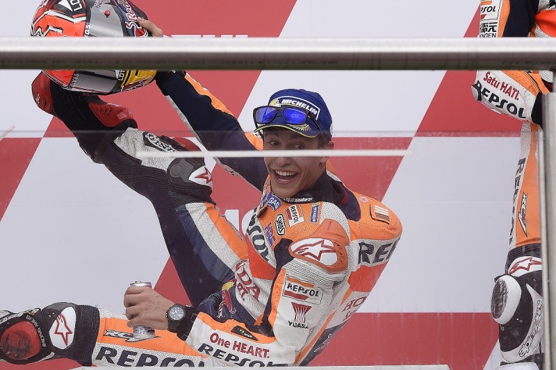 Marc Marquez stunned to be leading the 2016 MotoGP championship
