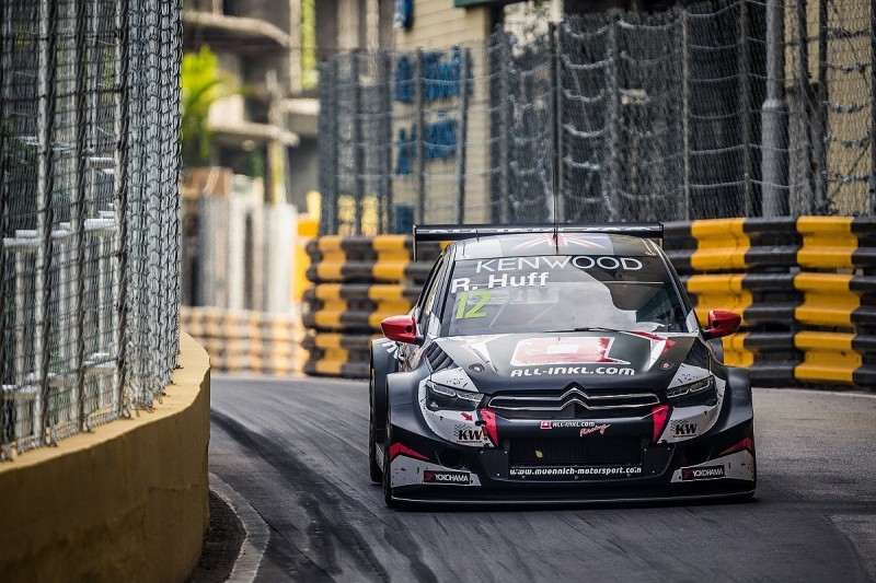 Macau WTCC: Rob Huff puts Munnich Citroen on pole with record lap