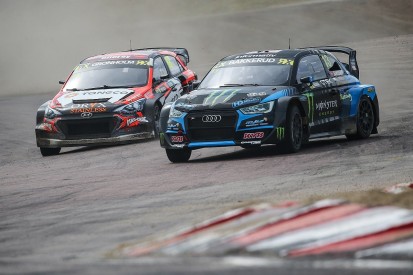 Bakkerud holds overnight WRX Sweden lead as Timmy Hansen struggles