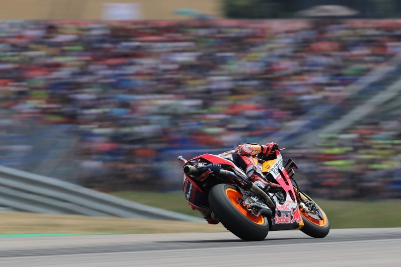 MotoGP Sachsenring: Rossi, Dovizioso into Q1, Marquez fastest