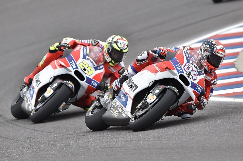 Ducati to talk to its MotoGP riders after costly clash in Argentina