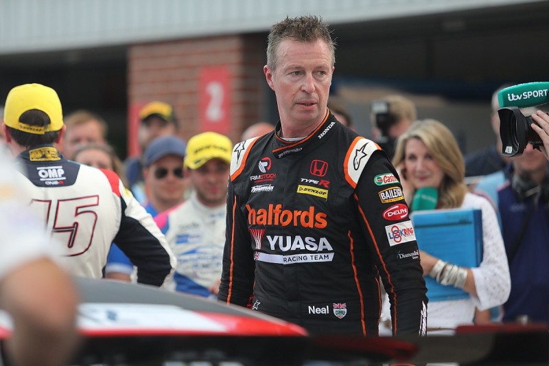 Matt Neal "dodged a bullet" after Oulton BTCC clash with Jake Hill