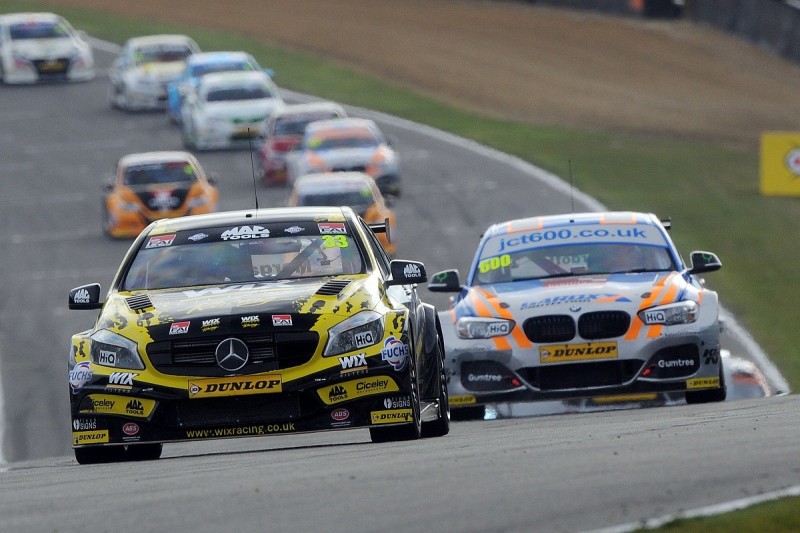 Adam Morgan keeps WSR drivers at bay for Brands BTCC race three win